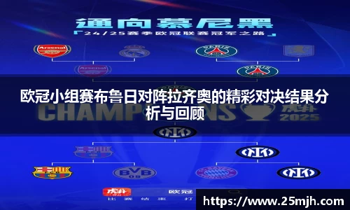 欧冠小组赛布鲁日对阵拉齐奥的精彩对决结果分析与回顾