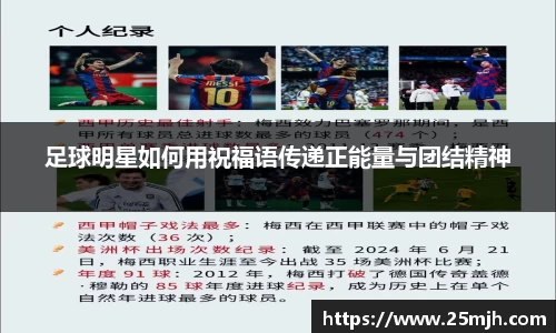 足球明星如何用祝福语传递正能量与团结精神
